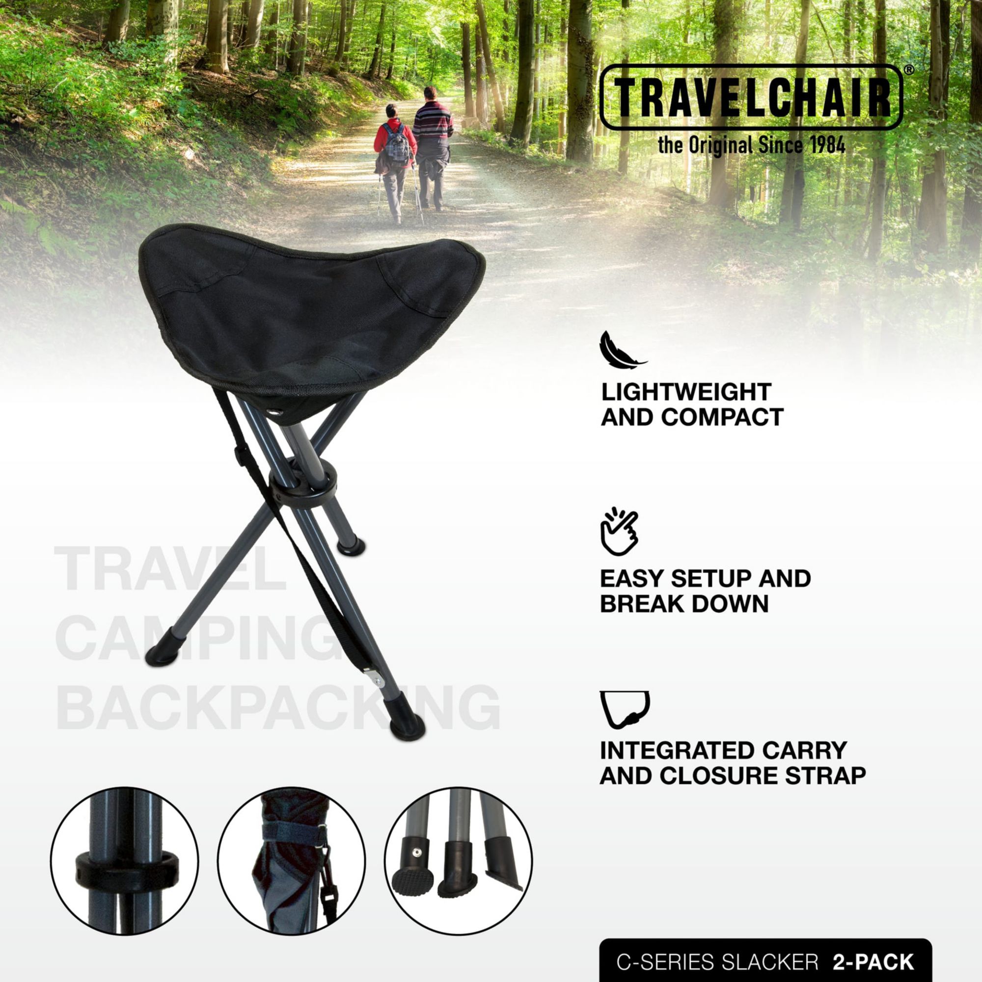 TravelChair C-Series Slacker Stool product image