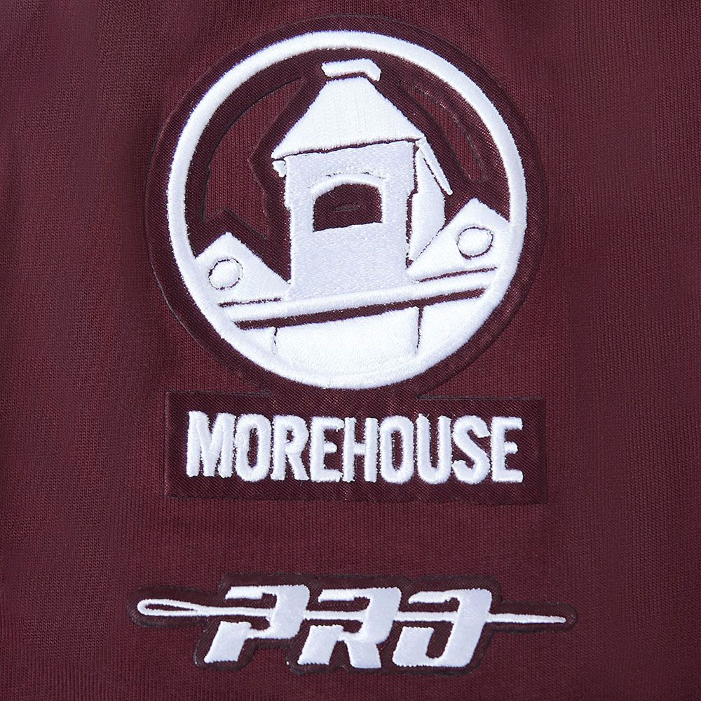 Pro Standard Men's Morehouse College Maroon Tigers Navy/Maroon Spelhouse Homecoming T-Shirt product image