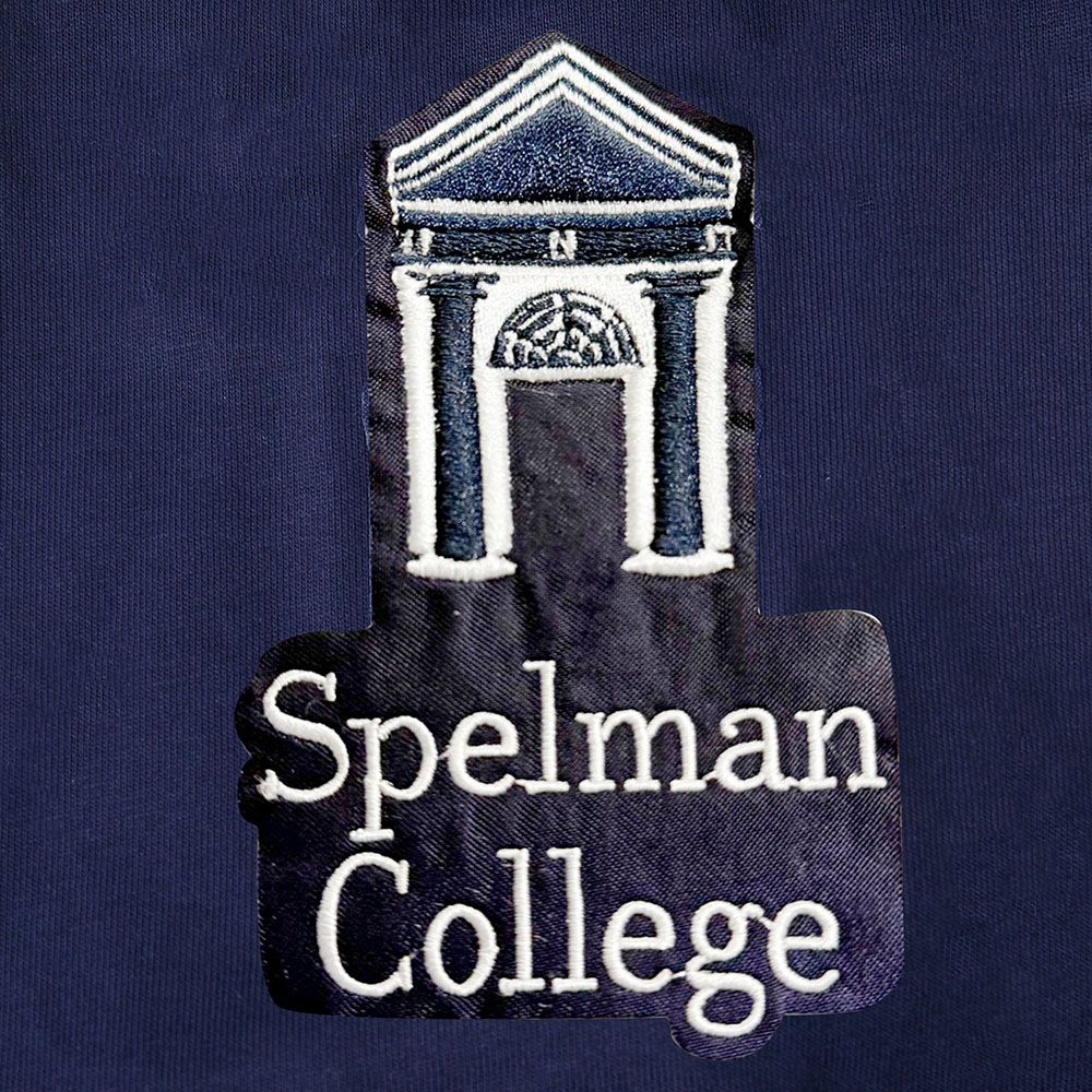 Pro Standard Men's Morehouse College Maroon Tigers Navy/Maroon Spelhouse Homecoming T-Shirt product image