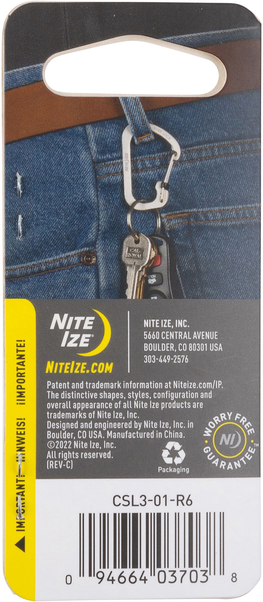Nite Ize Slidelock Carabiner #3 product image