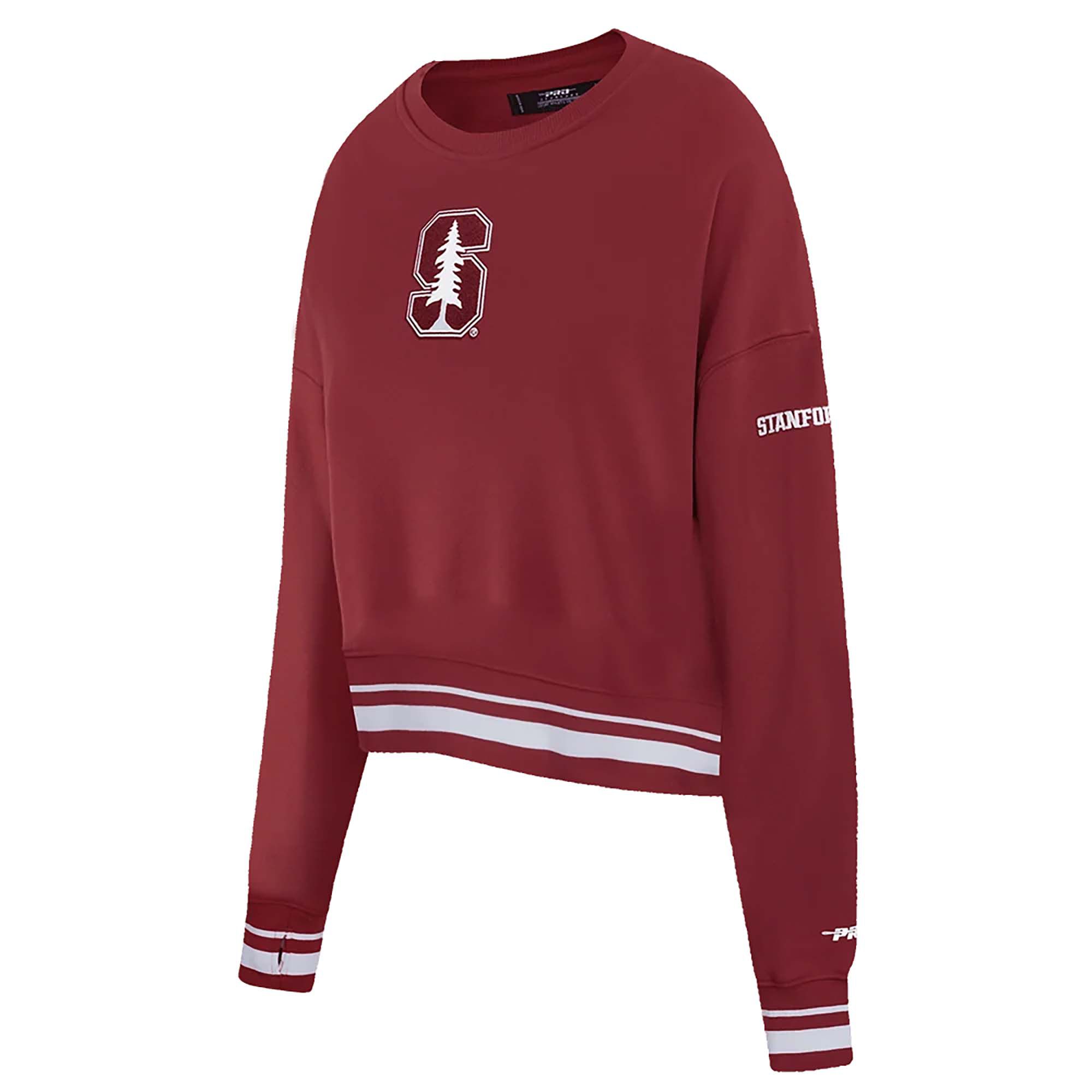 Pro Standard Women's Stanford Cardinal Classic Essentials Crewneck Sweatshirt product image