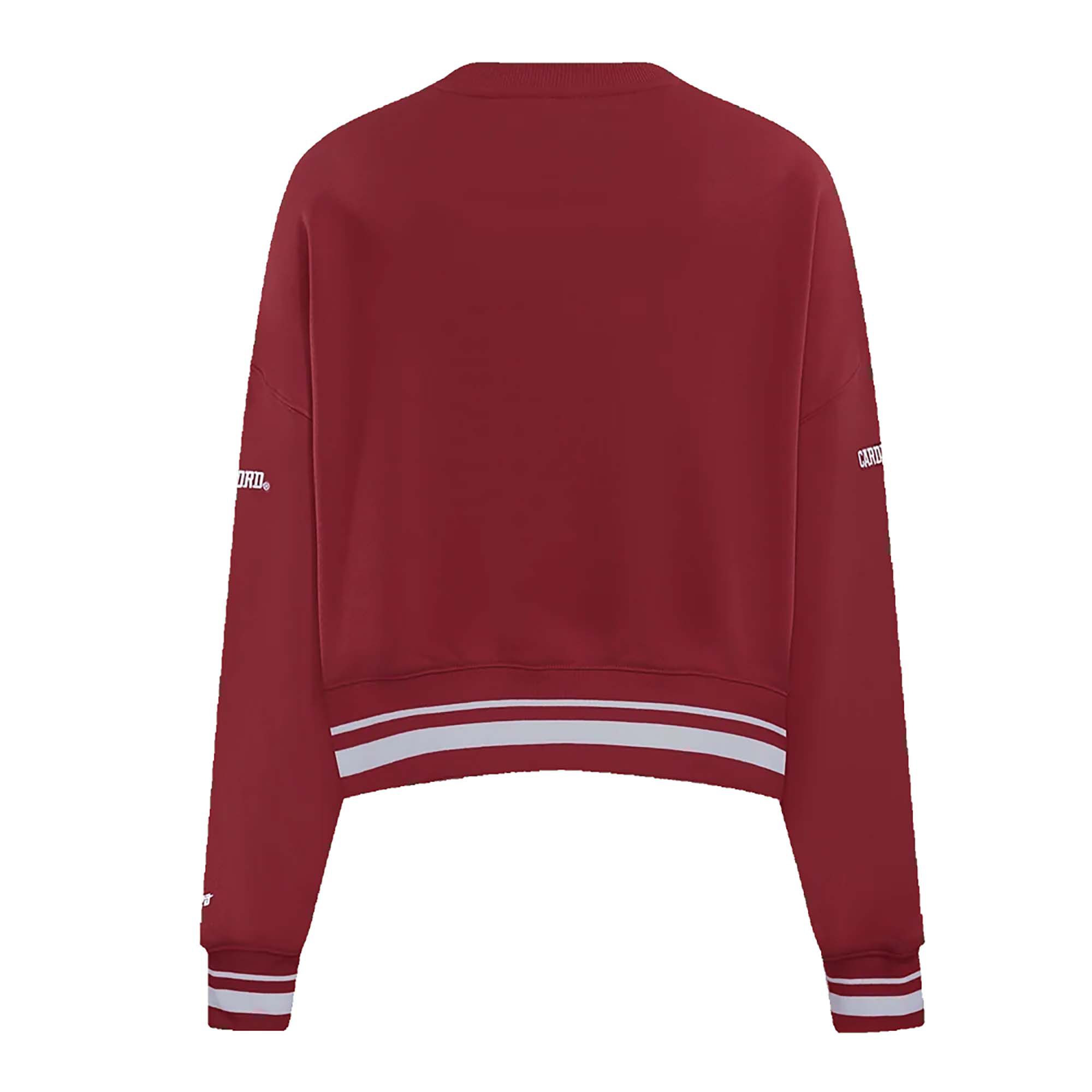 Pro Standard Women's Stanford Cardinal Classic Essentials Crewneck Sweatshirt product image