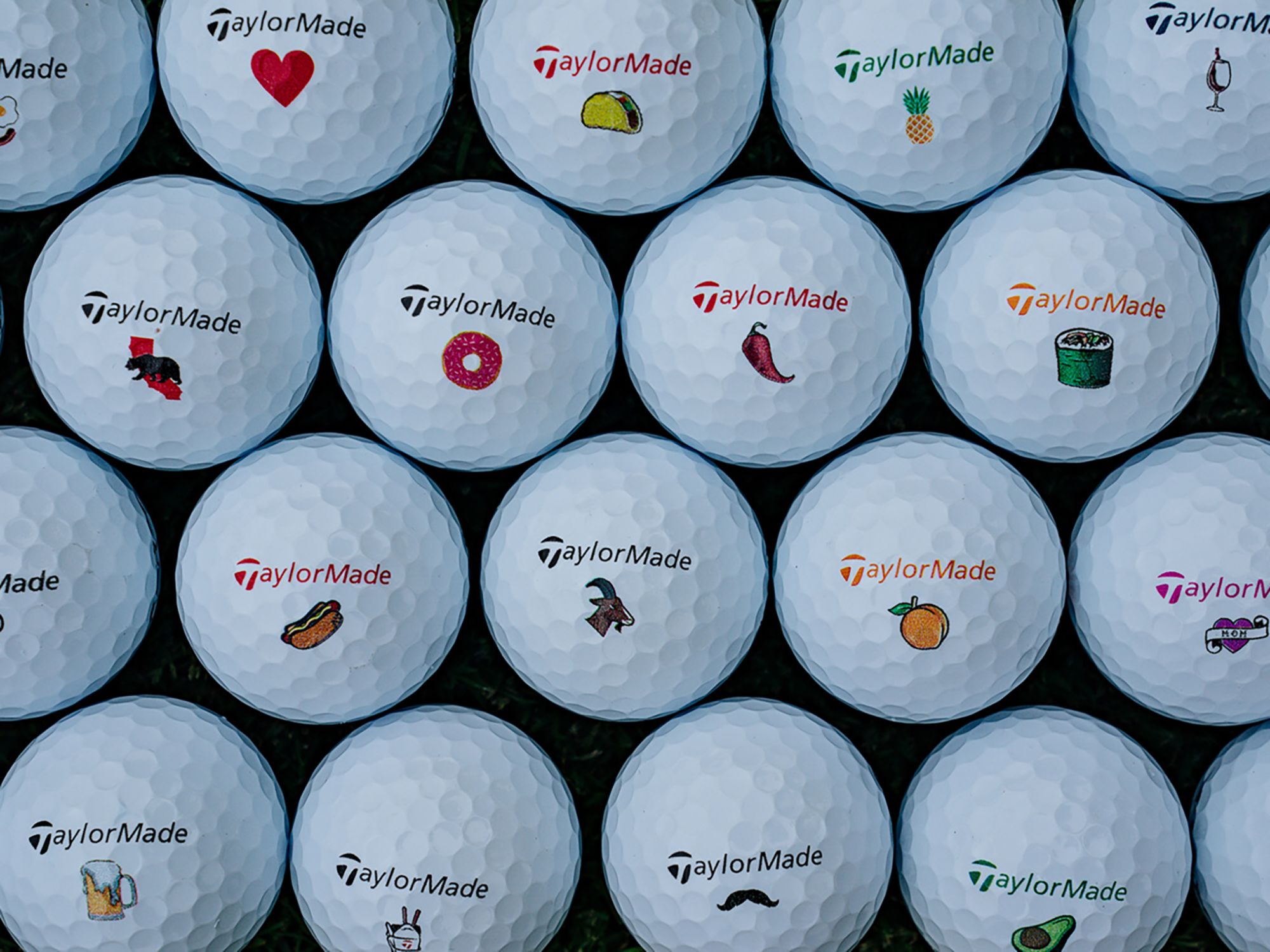 TaylorMade 2024 TP5/TP5X MySymbol Golf Balls product image