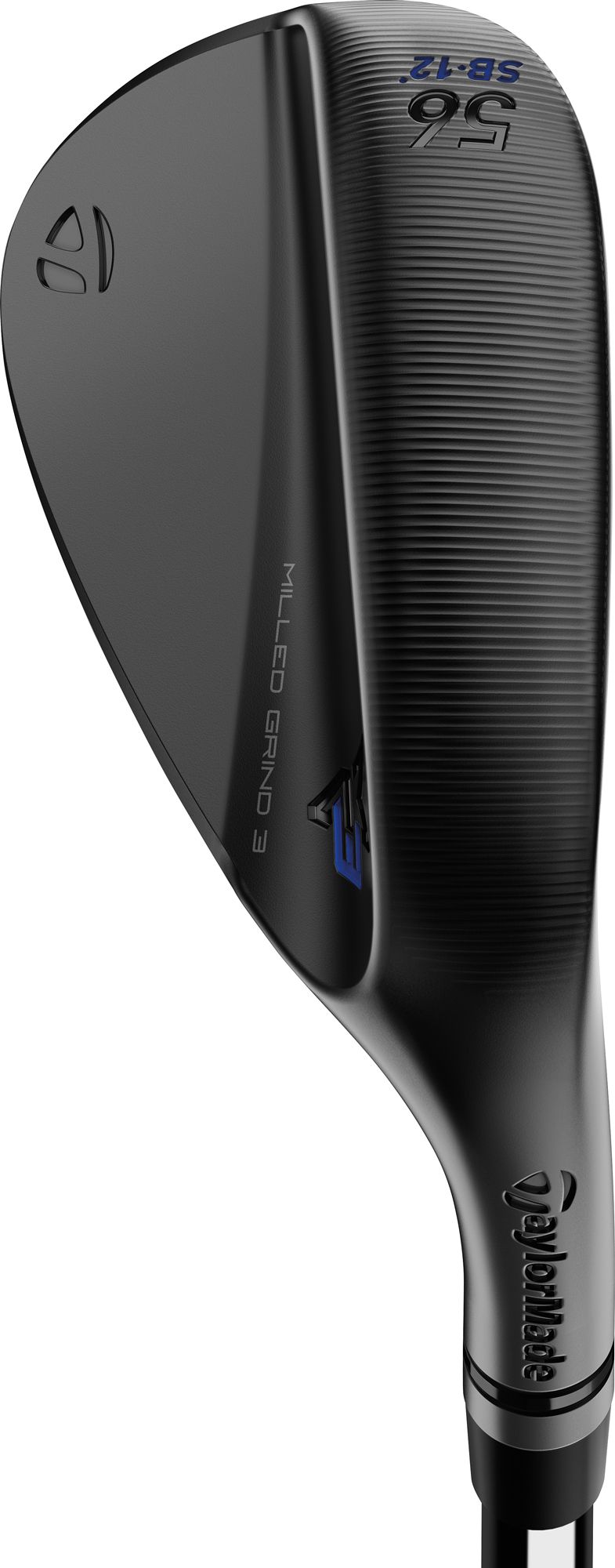 TaylorMade Milled Grind 3 Satin Raw Black Custom Wedge product image