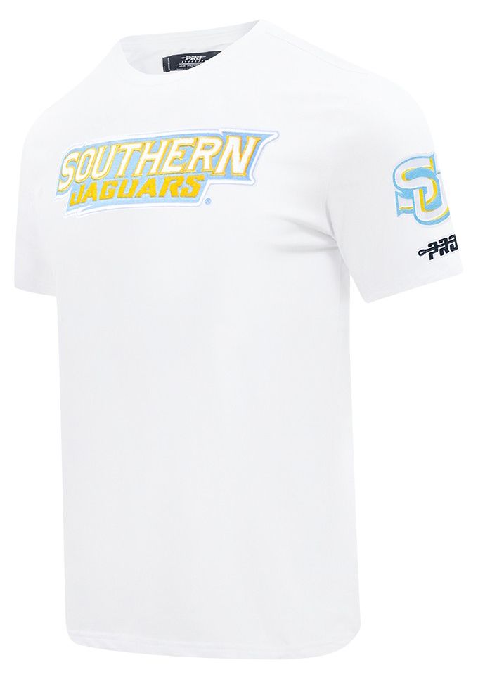 Pro Standard Men's Southern University Jaguars White Classic T-Shirt product image