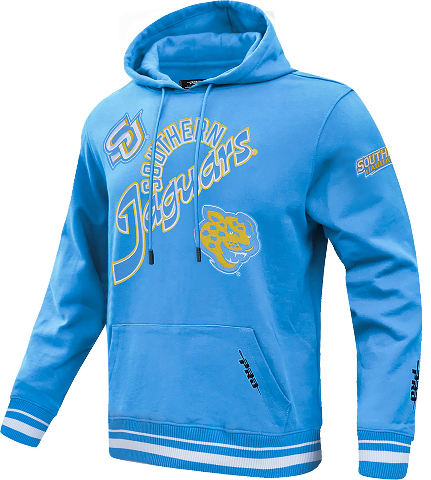 Pro Standard Men's Southern University Jaguars Blue Homecoming Fleece Pullover Hoodie product image