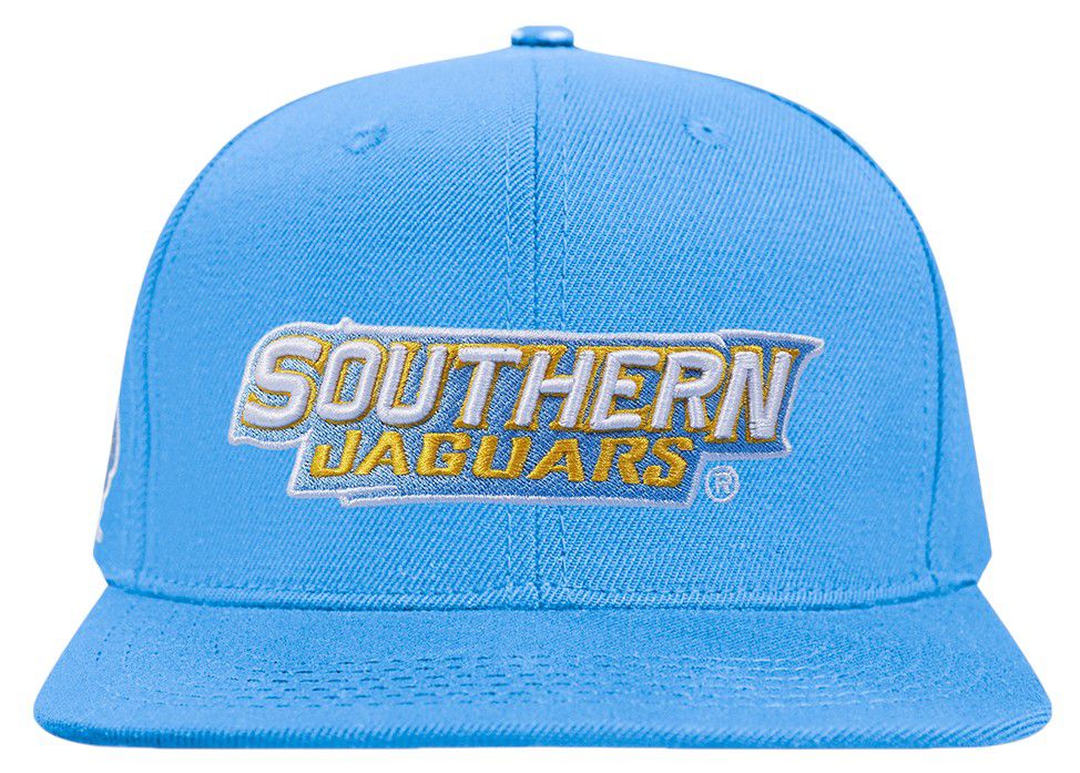 Pro Standard Adult Southern University Jaguars University Blue Classic Snap Hat product image