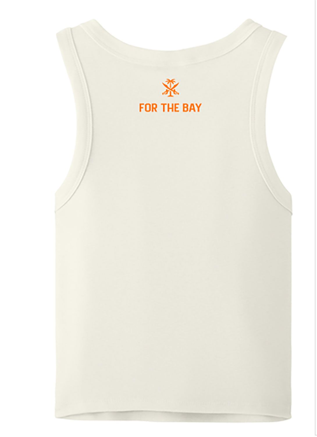 For the Bay Clothing Co. Adult Tampa Cream Football T-Shirt product image