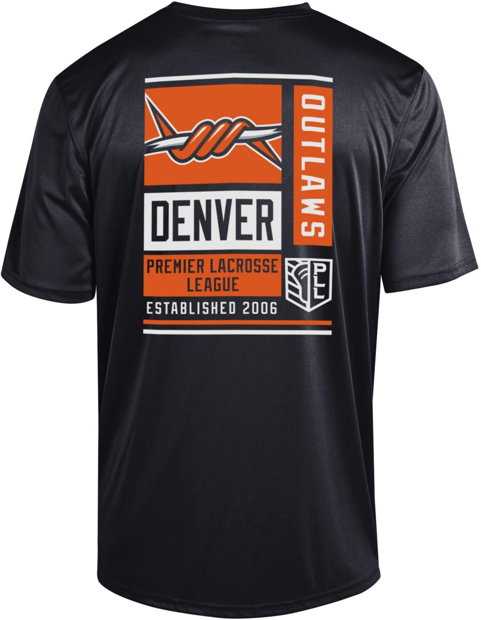 Champion Men's Denver Outlaws Black Athletic T-Shirt product image