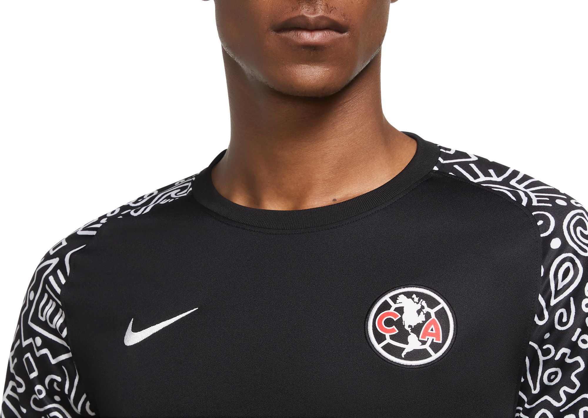Nike Men's Club America Black Prematch Jersey product image