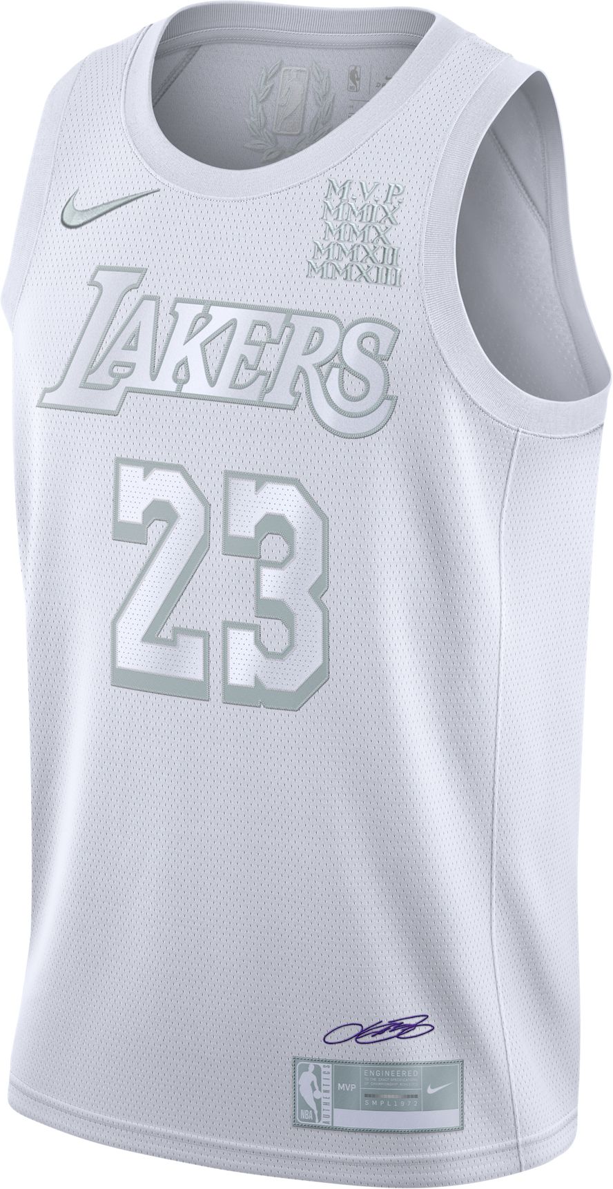 lebron james jersey lakers white