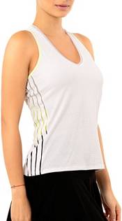 Lucky in Love Women's Micro V-Neck Bra Tennis Tank Top product image