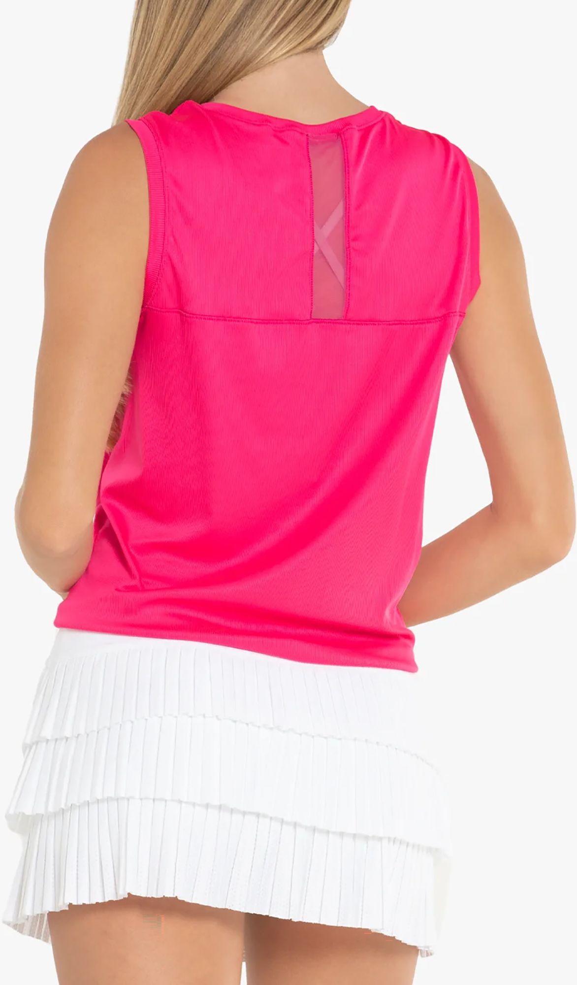 Lucky In Love Women's Twist Front Tennis Tank Top product image