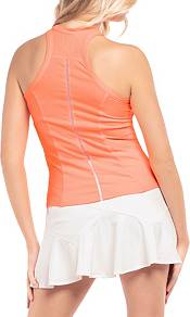Lucky In Love Women's One Love Tennis Rib Tank Top product image