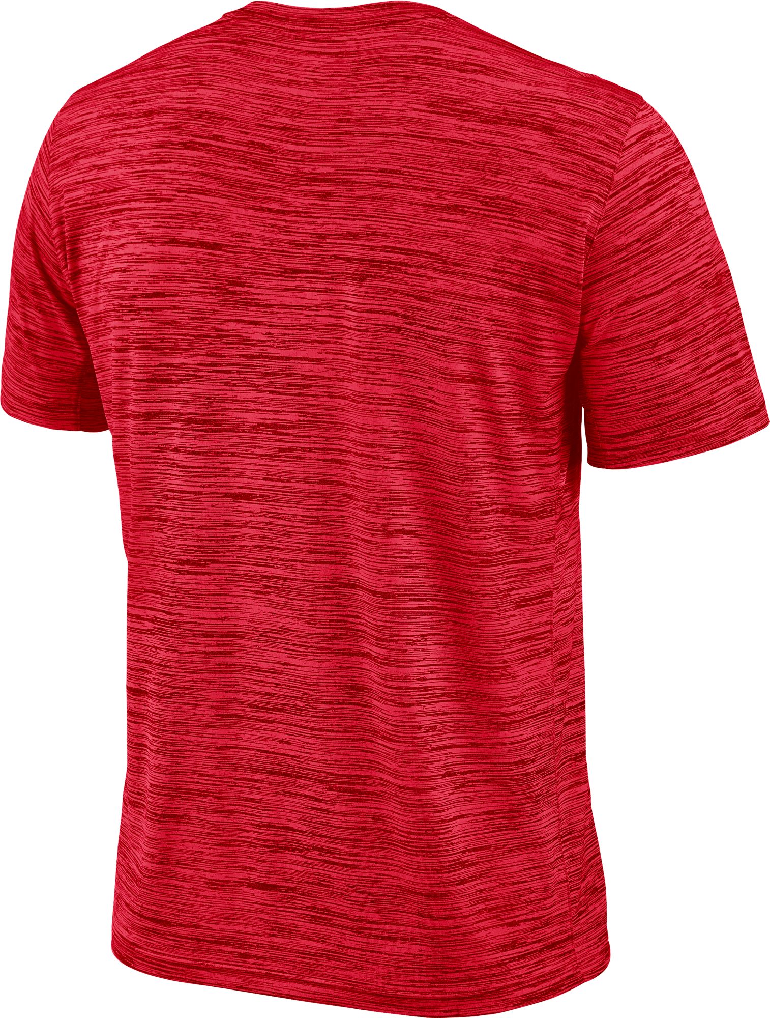 Nike Men's Ole Miss Rebels Red Velocity ‘Hotty Toddy' Football T-Shirt product image