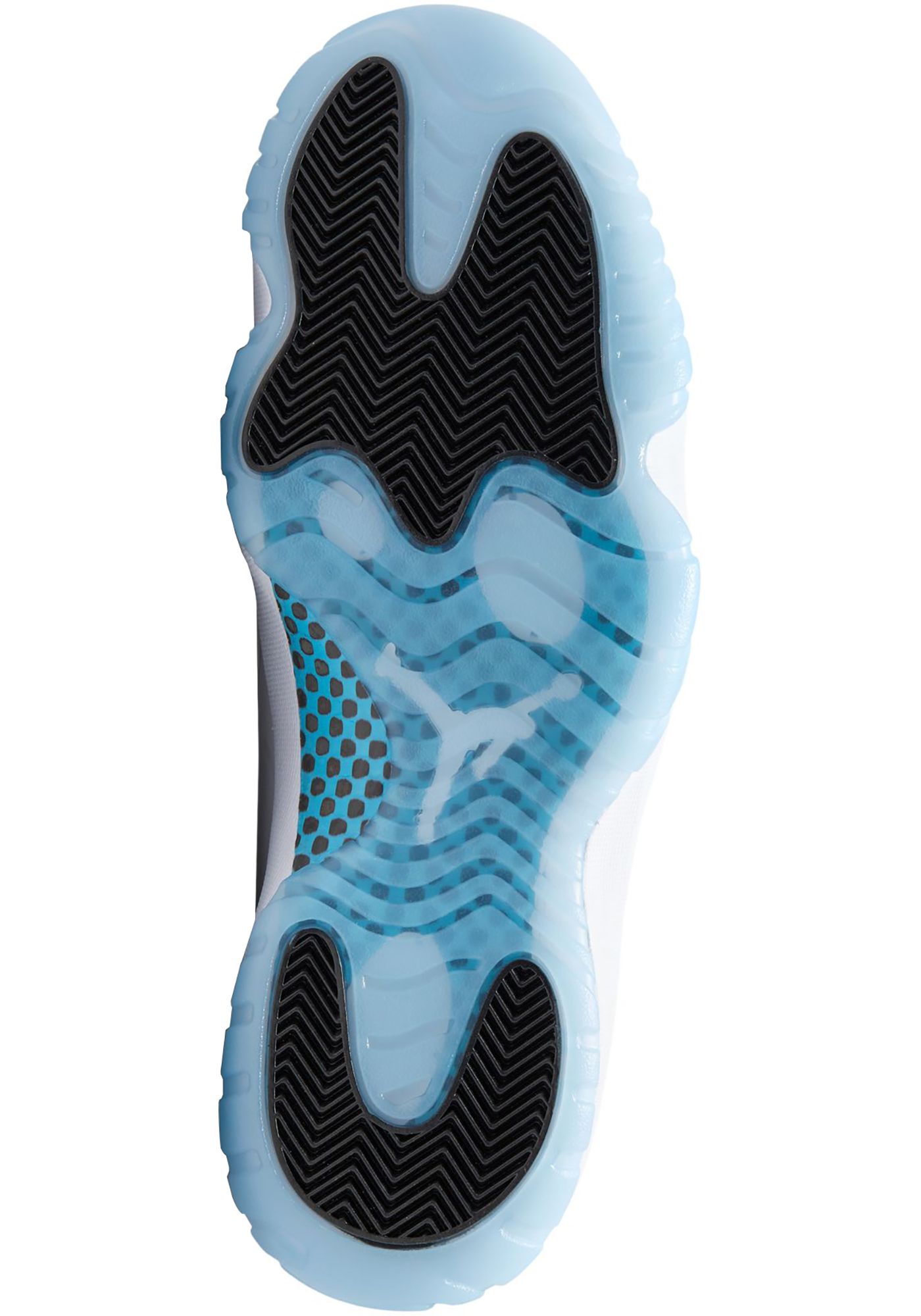 Jordan 11 blue sole clearance