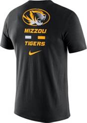 Nike Men's Missouri Tigers Black Dri-FIT Cotton DNA T-Shirt product image