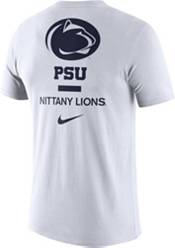 Nike Men's Penn State Nittany Lions White Dri-FIT Cotton DNA T-Shirt product image