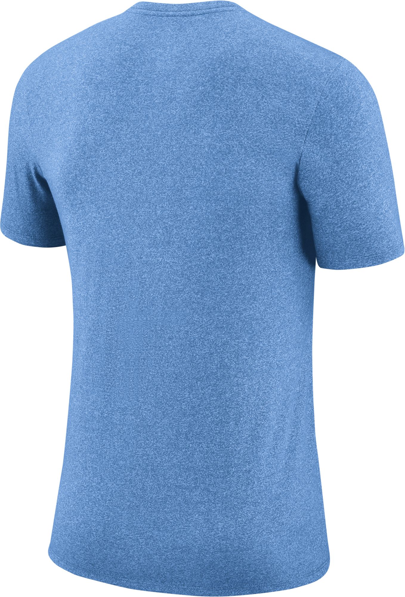 Nike Men's North Carolina Tar Heels Carolina Blue Marled Logo T-Shirt product image