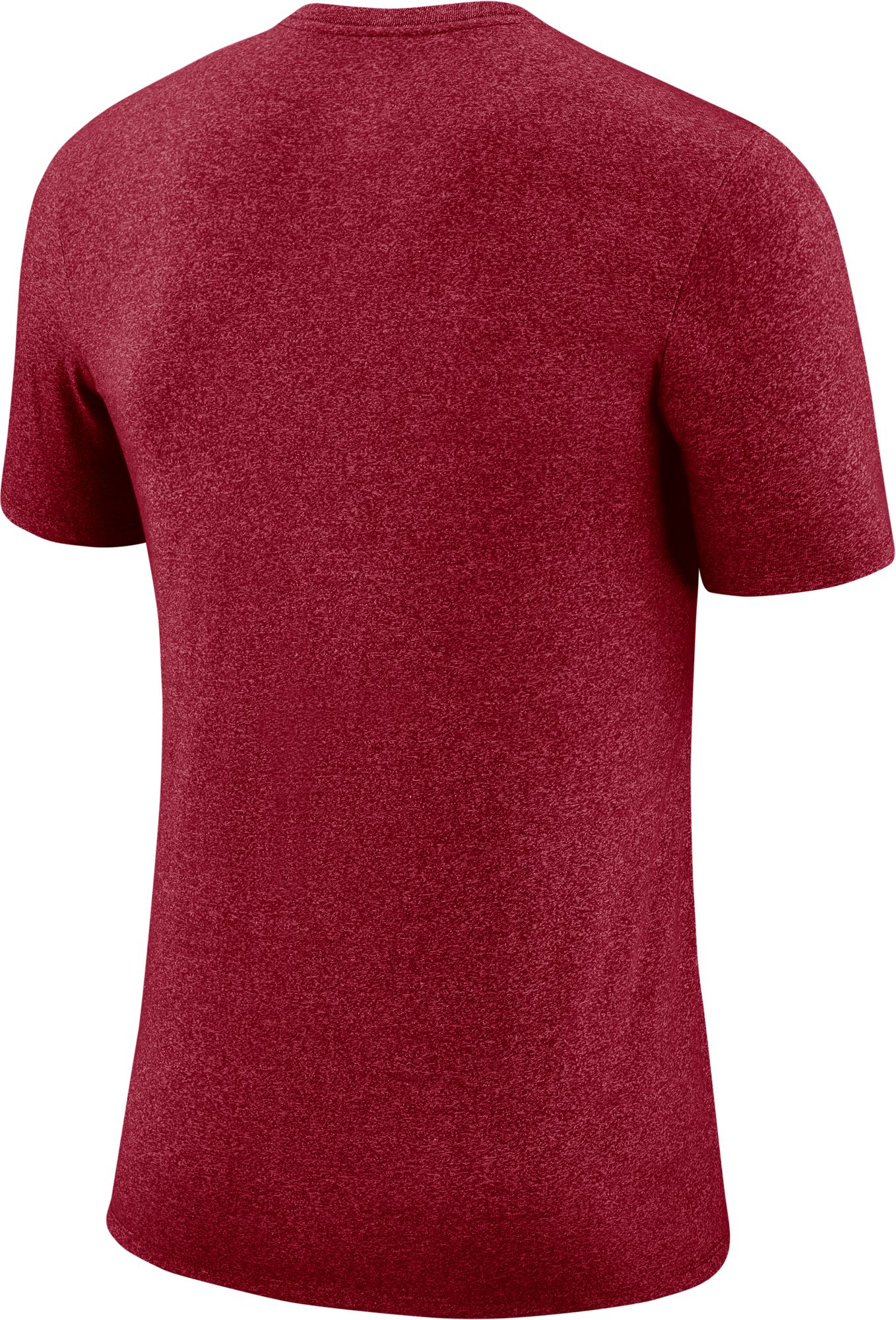 Nike Men's USC Trojans Cardinal Marled Logo T-Shirt product image