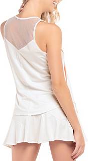 Lucky In Love Women's All The Stripe Angles Tennis Tank Top product image