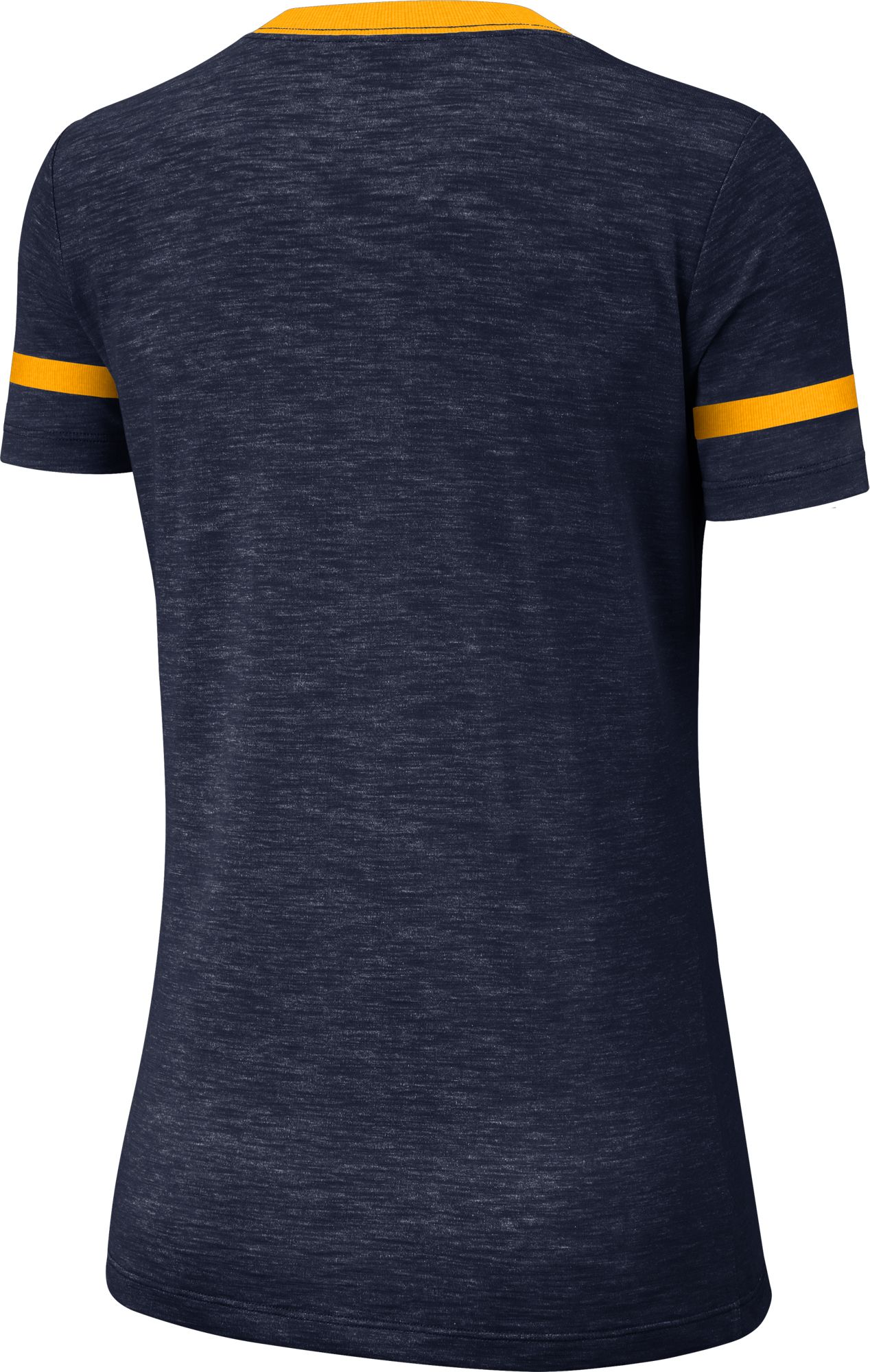 Nike Women's West Virginia Mountaineers Blue Slub V-Neck T-Shirt product image