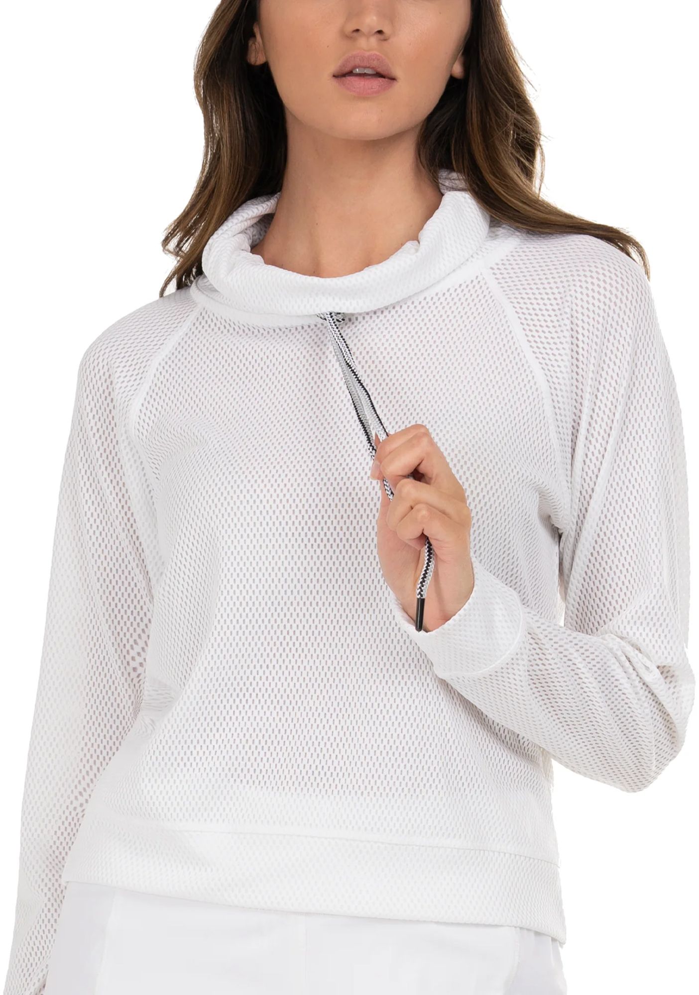 Lucky In Love Women's High Neck Pullover Long Sleeve product image