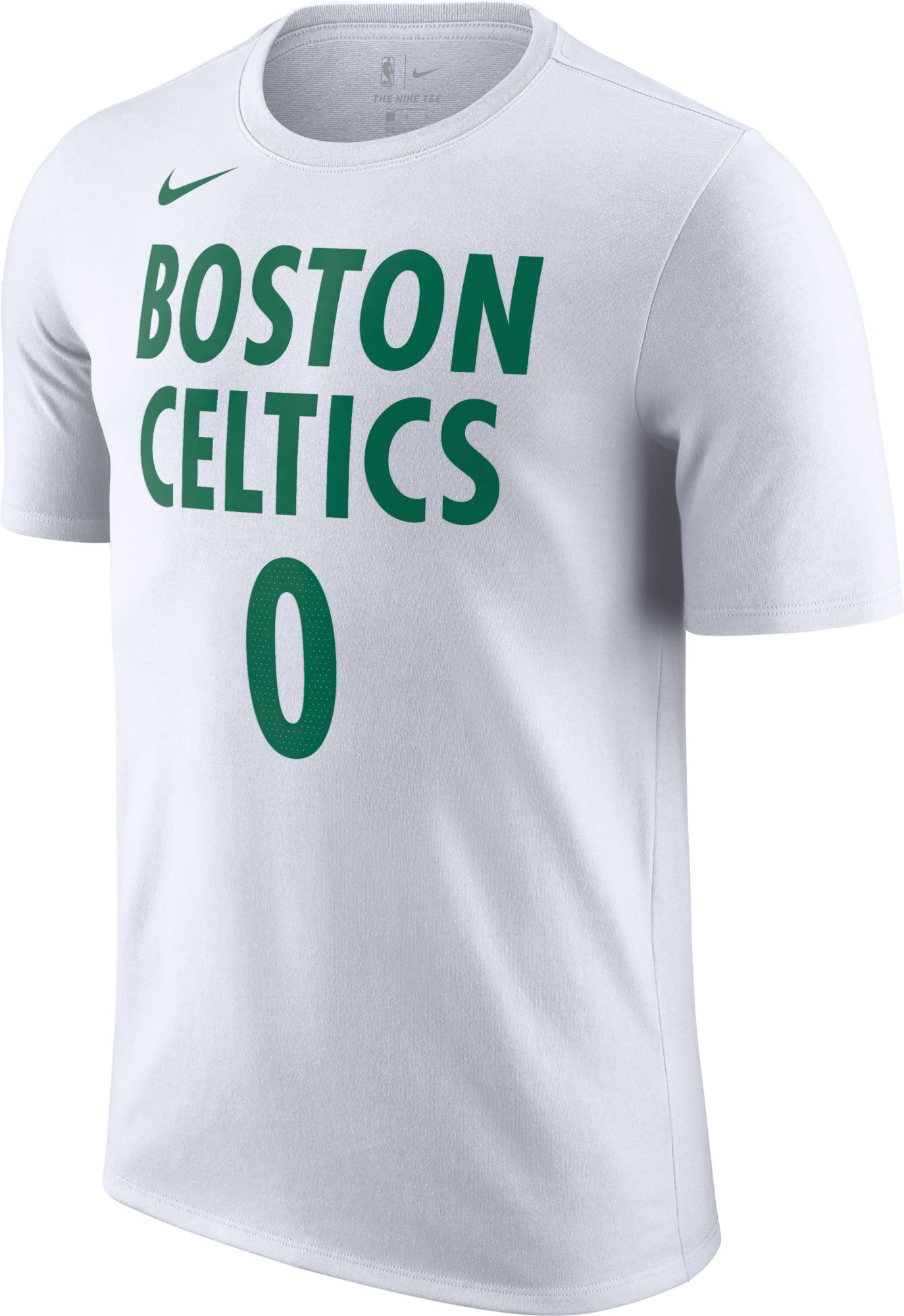 Nike Men's 2020-21 City Edition Boston Celtics Jayson Tatum #0 Cotton T-Shirt product image