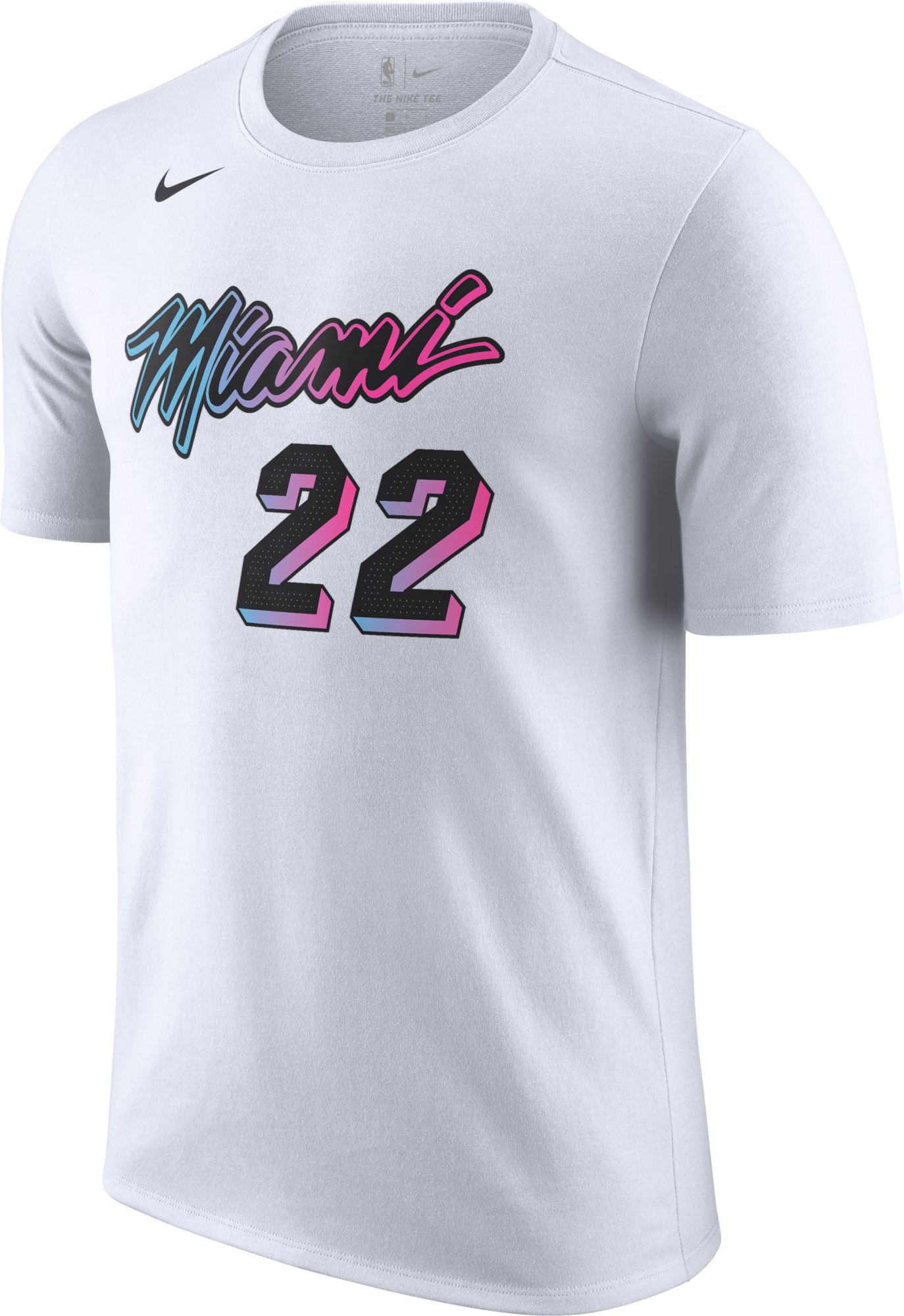 Nike Men's 2020-21 City Edition Miami Heat Jimmy Butler #22 Cotton T-Shirt product image