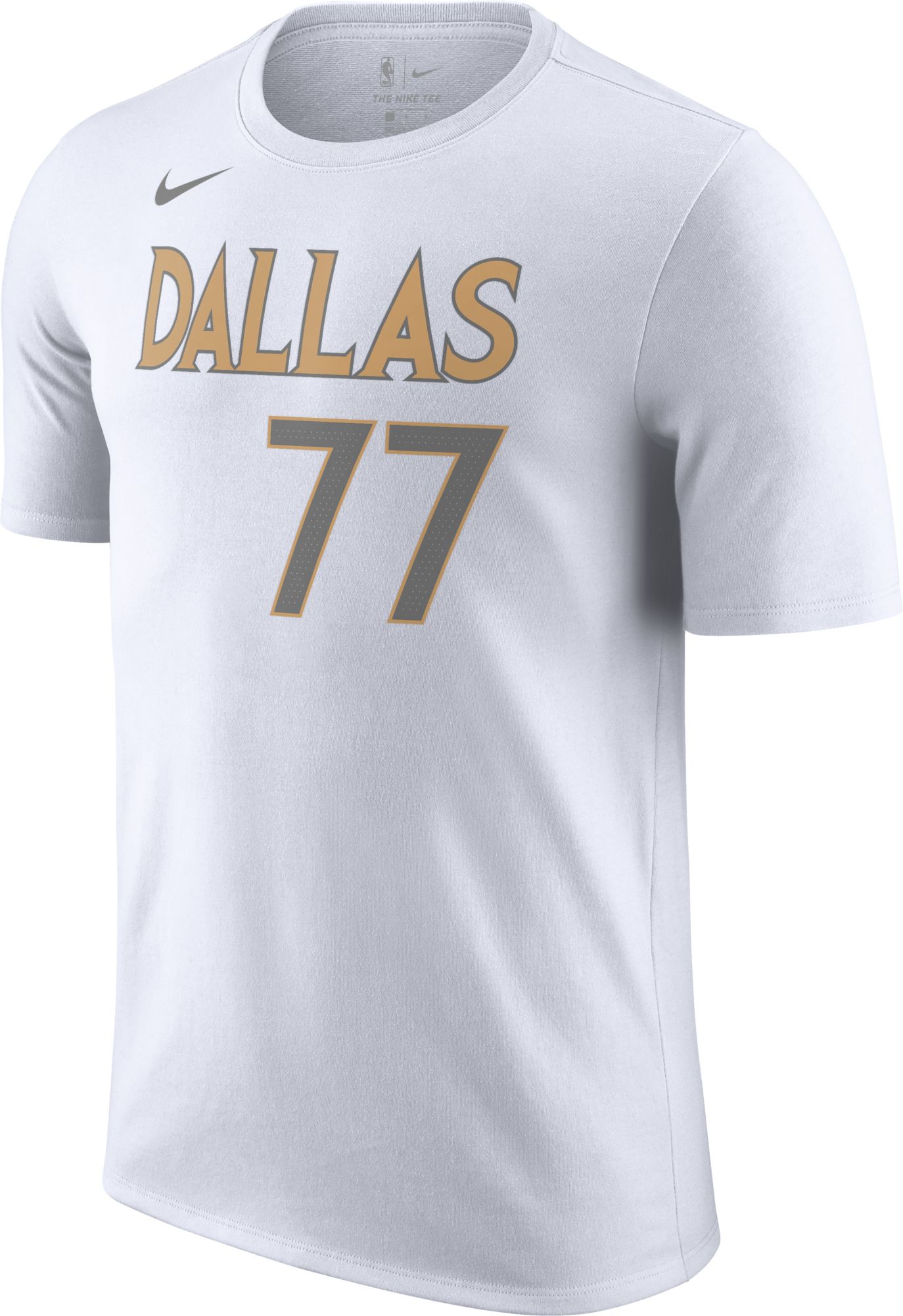 Nike Men's 2020-21 City Edition Dallas Mavericks Luka Doncic #77 Cotton T-Shirt product image