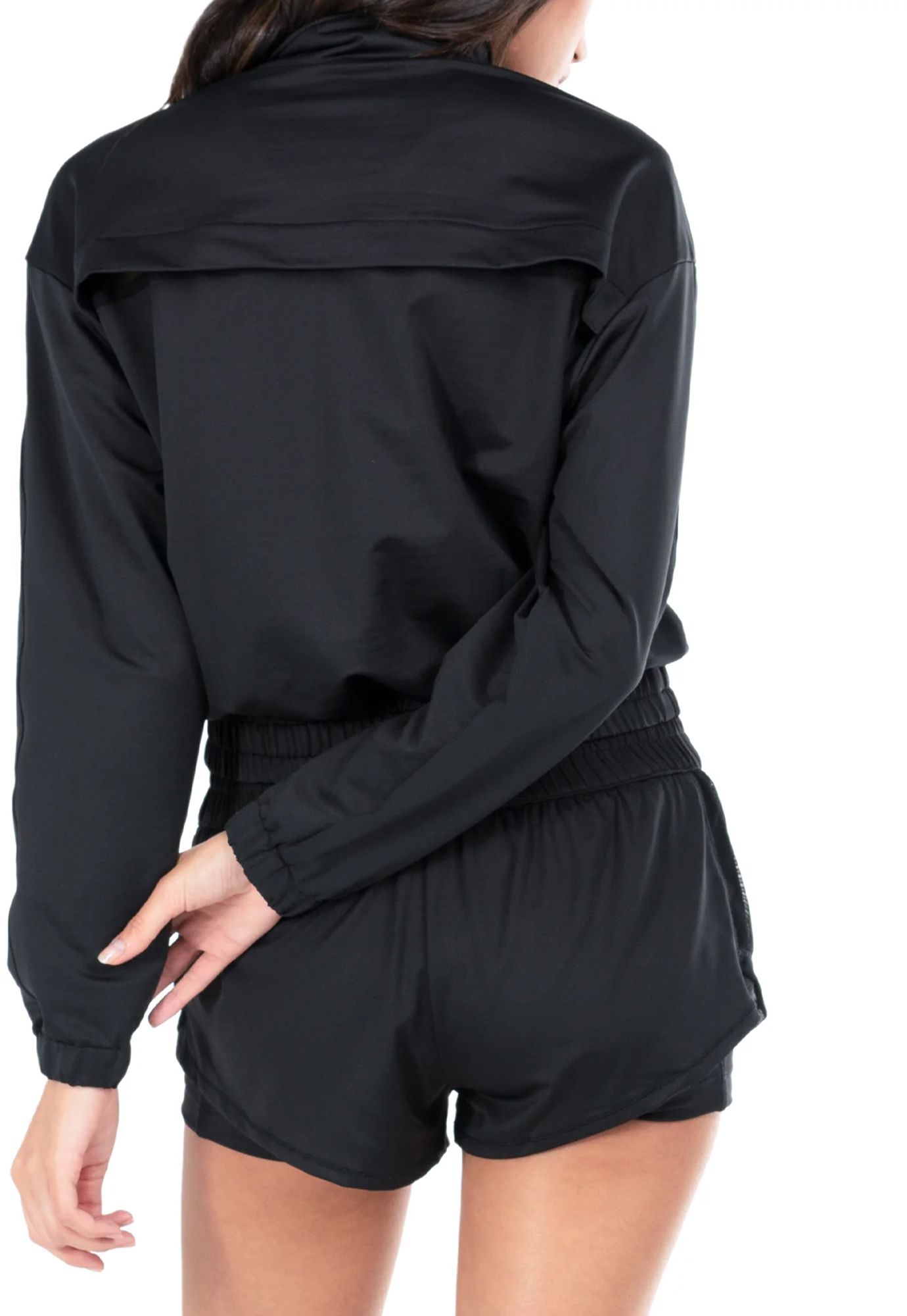 Lucky In Love Women's Mock Neck Tennis Pullover product image