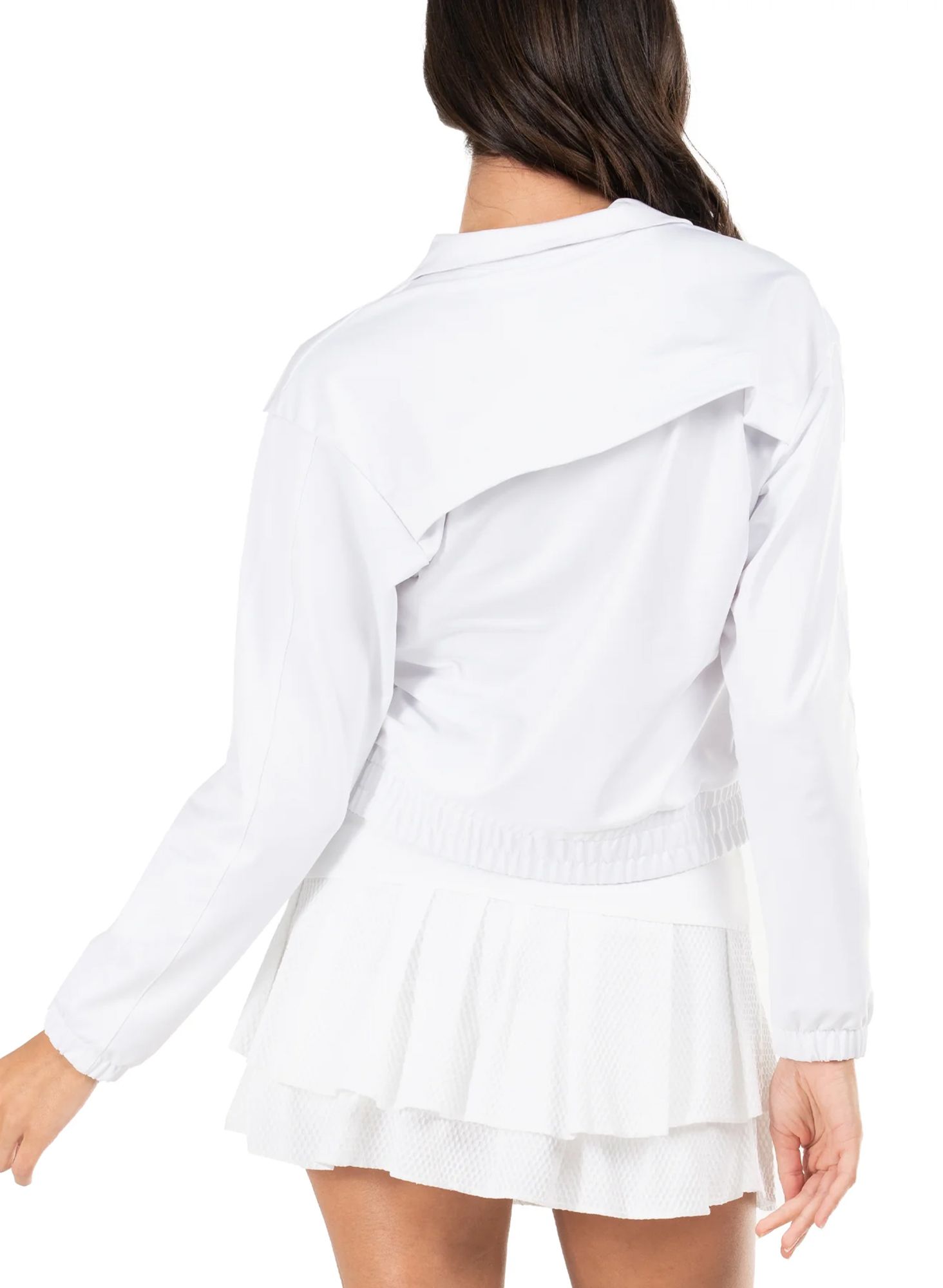 Lucky In Love Women's Mock Neck Tennis Pullover product image