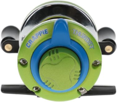 Lew's Crappie Thunder Round Jigging Reel product image