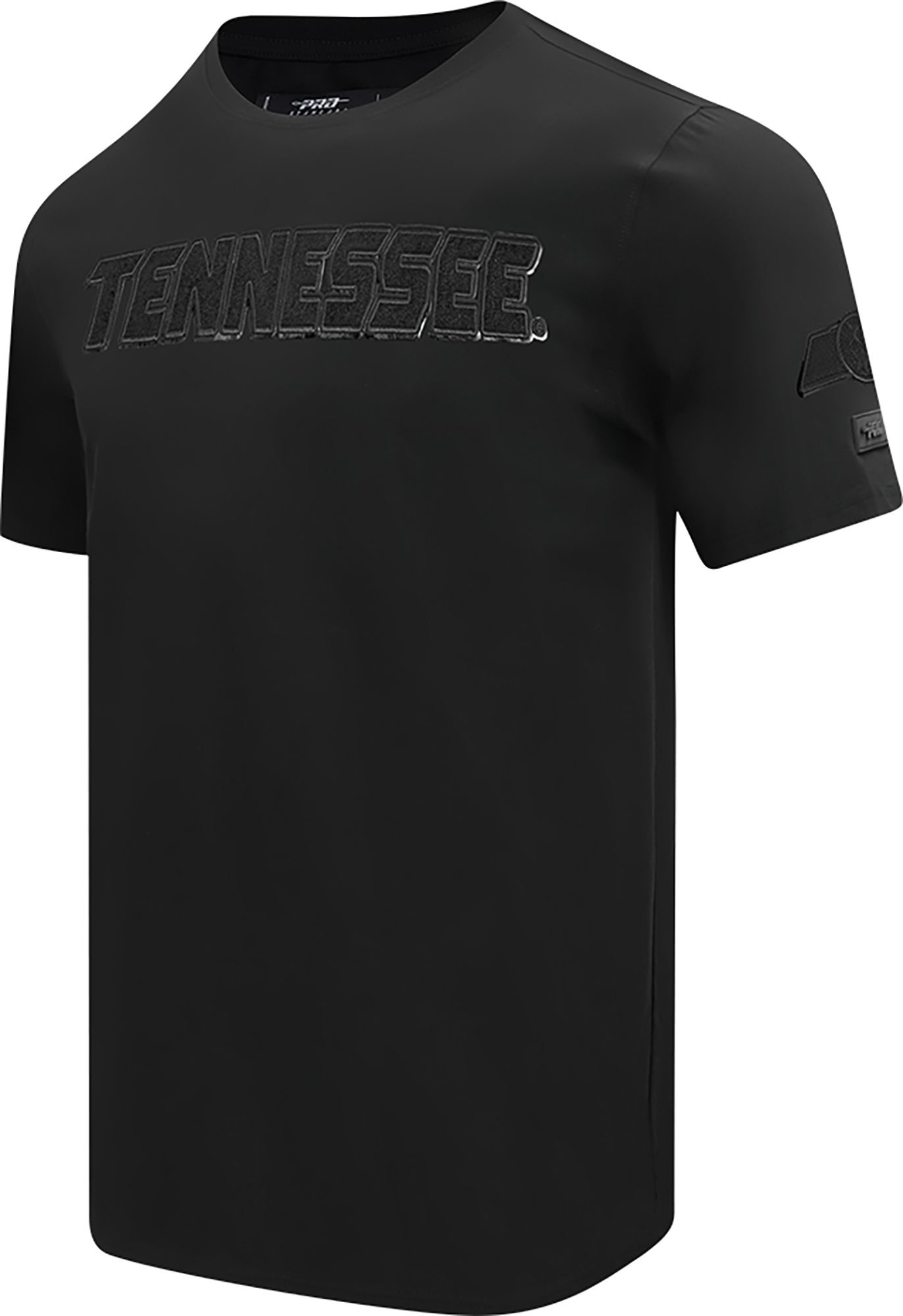 Pro Standard Men's Tennessee Volunteers Black Triple Black Short Sleeve T-Shirt product image