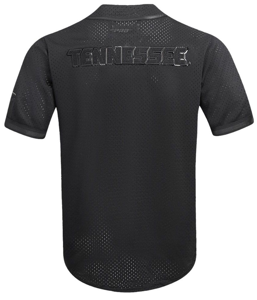 ProStandard Men's Tennessee Volunteers Black Replica Full-Button Baseball Jersey product image