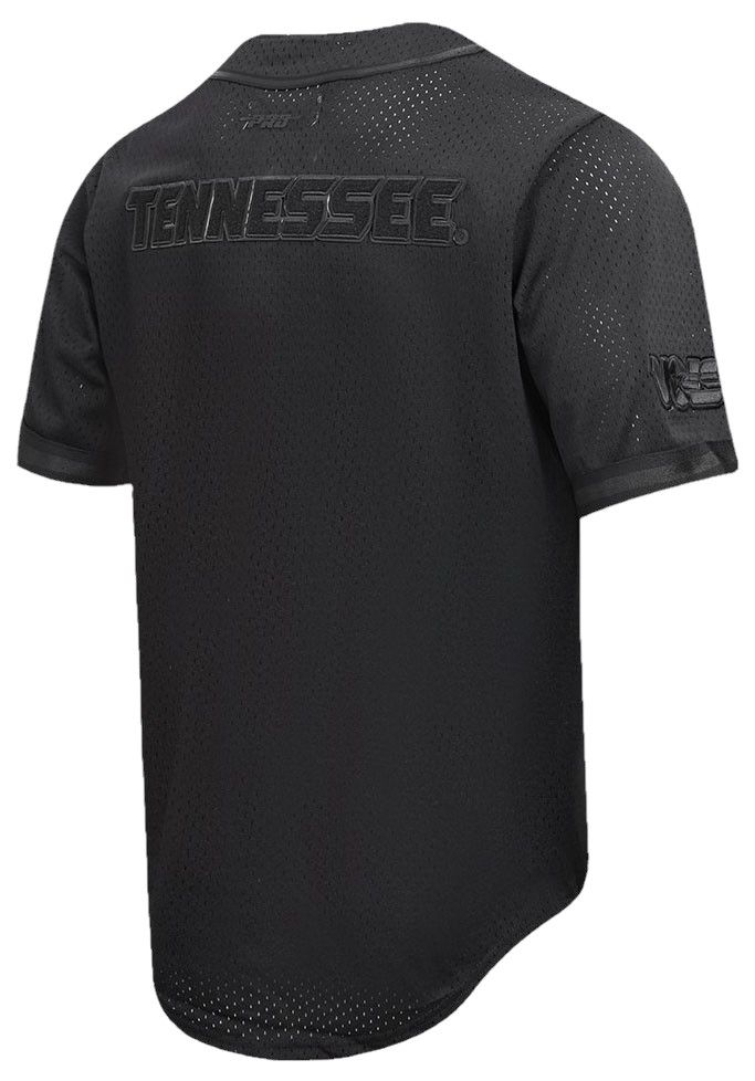 ProStandard Men's Tennessee Volunteers Black Replica Full-Button Baseball Jersey product image