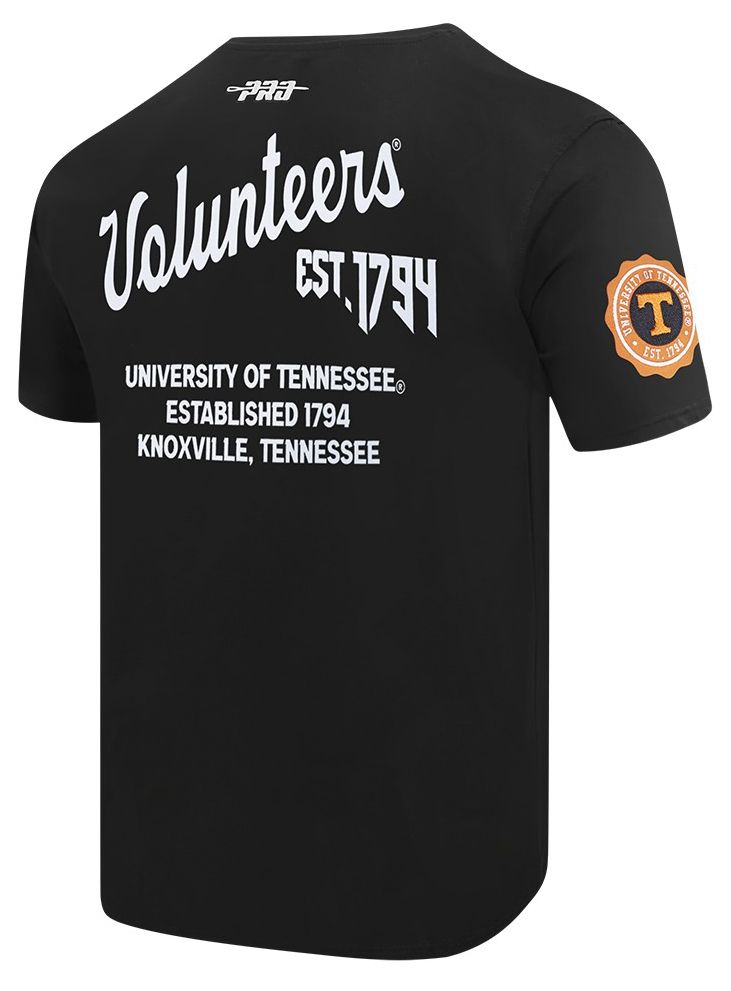 Pro Standard Men's Tennessee Volunteers Black University Headliner T-Shirt product image