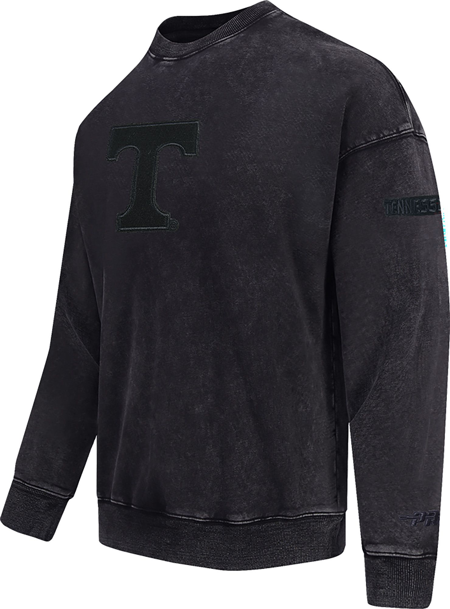 Pro Standard Men's Tennessee Volunteers Washed Black Grey Out Crewneck Sweatshirt product image
