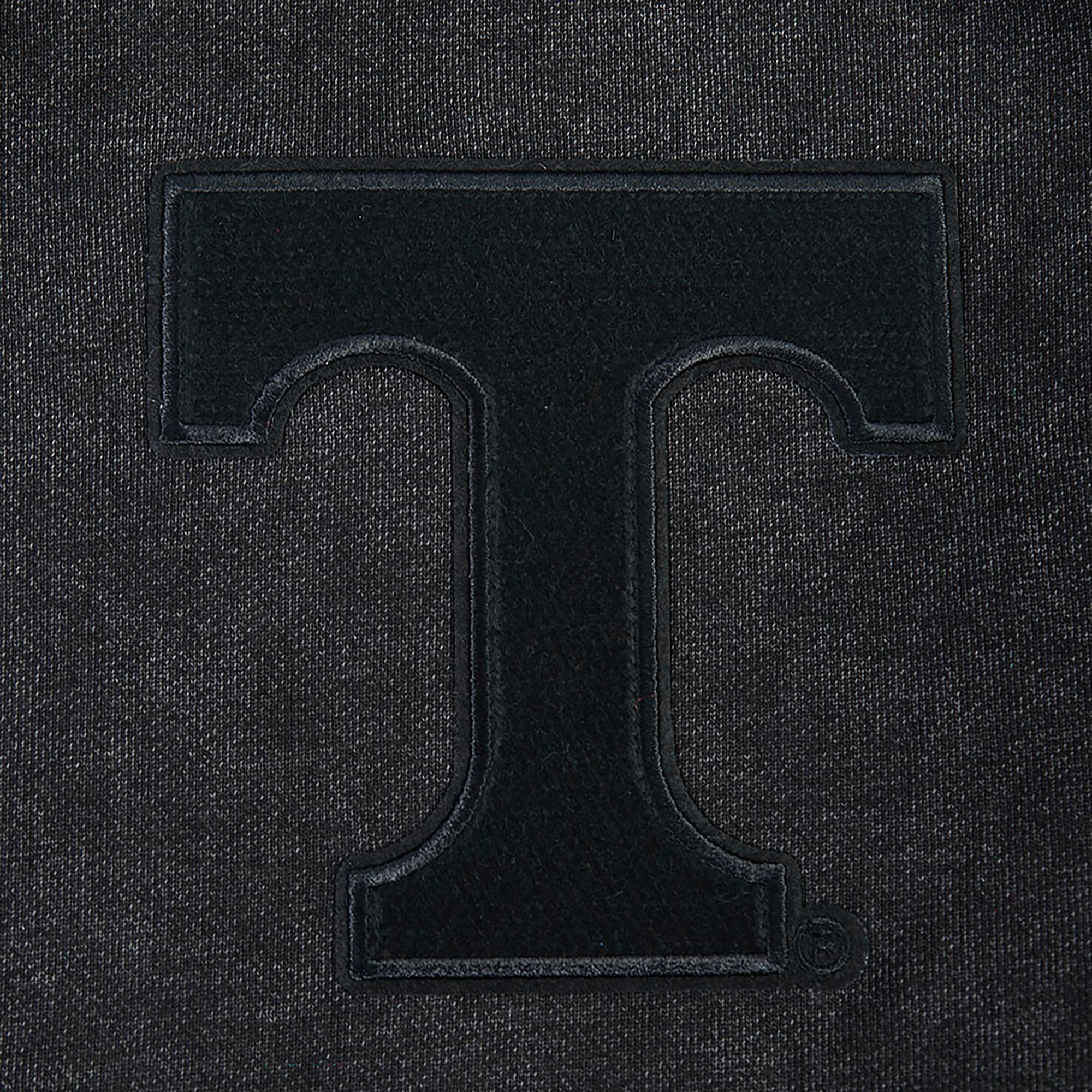 Pro Standard Men's Tennessee Volunteers Washed Black Grey Out Crewneck Sweatshirt product image