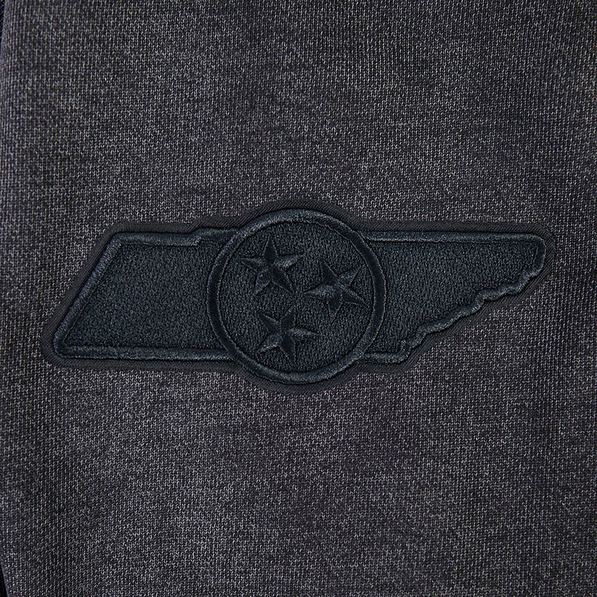 Pro Standard Men's Tennessee Volunteers Washed Black Grey Out Crewneck Sweatshirt product image