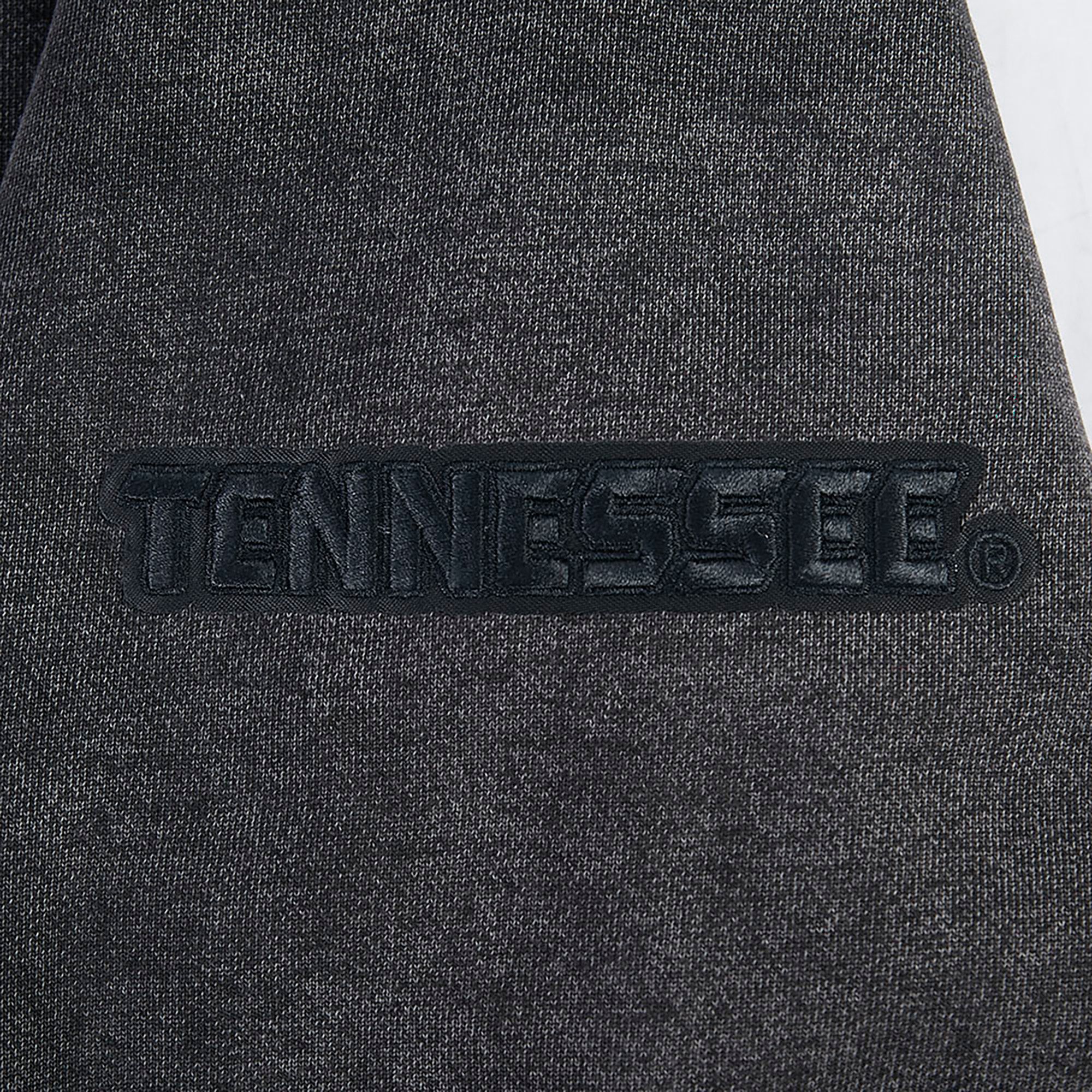 Pro Standard Men's Tennessee Volunteers Washed Black Grey Out Crewneck Sweatshirt product image