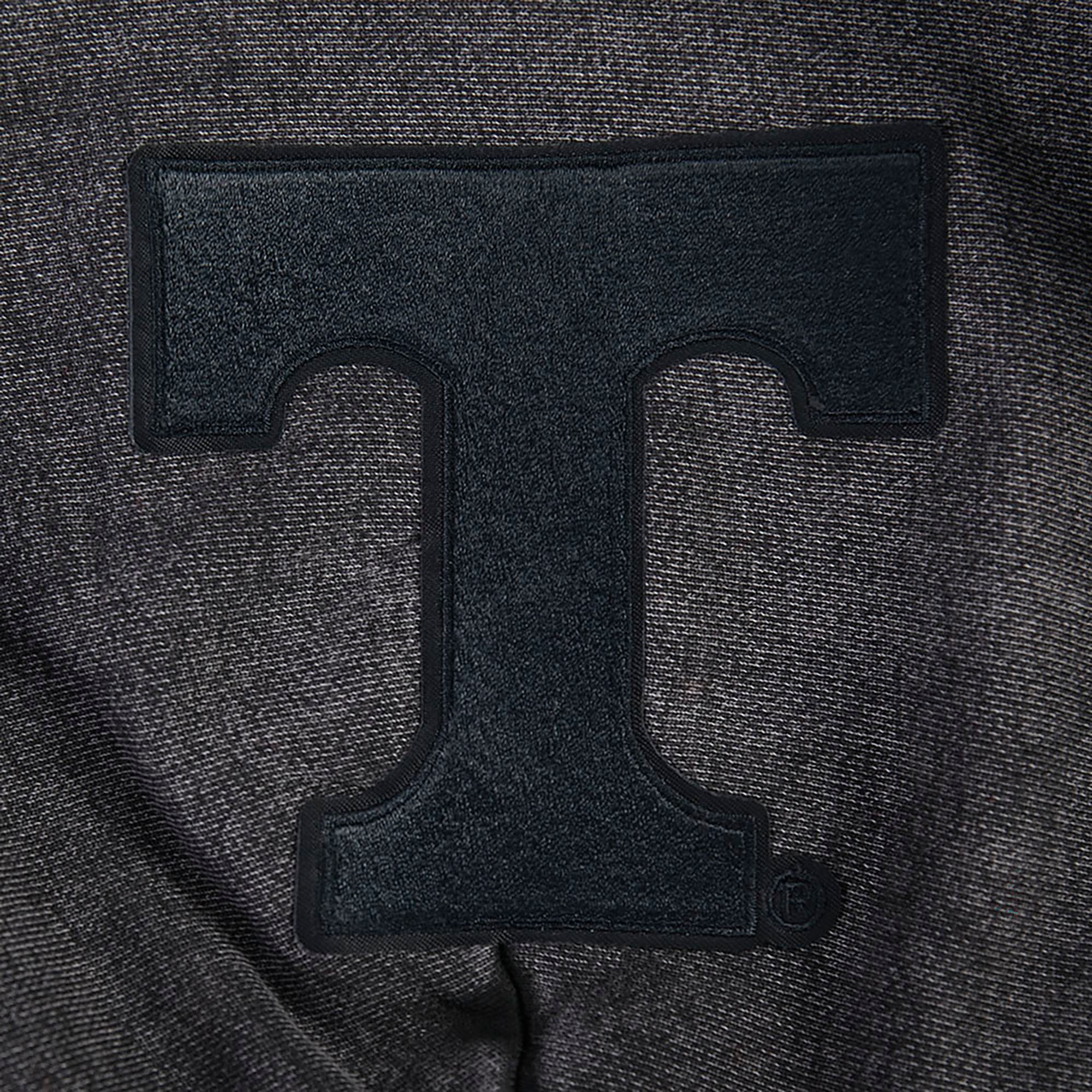 Pro Standard Men's Tennessee Volunteers Washed Black Grey Out Hoodie product image