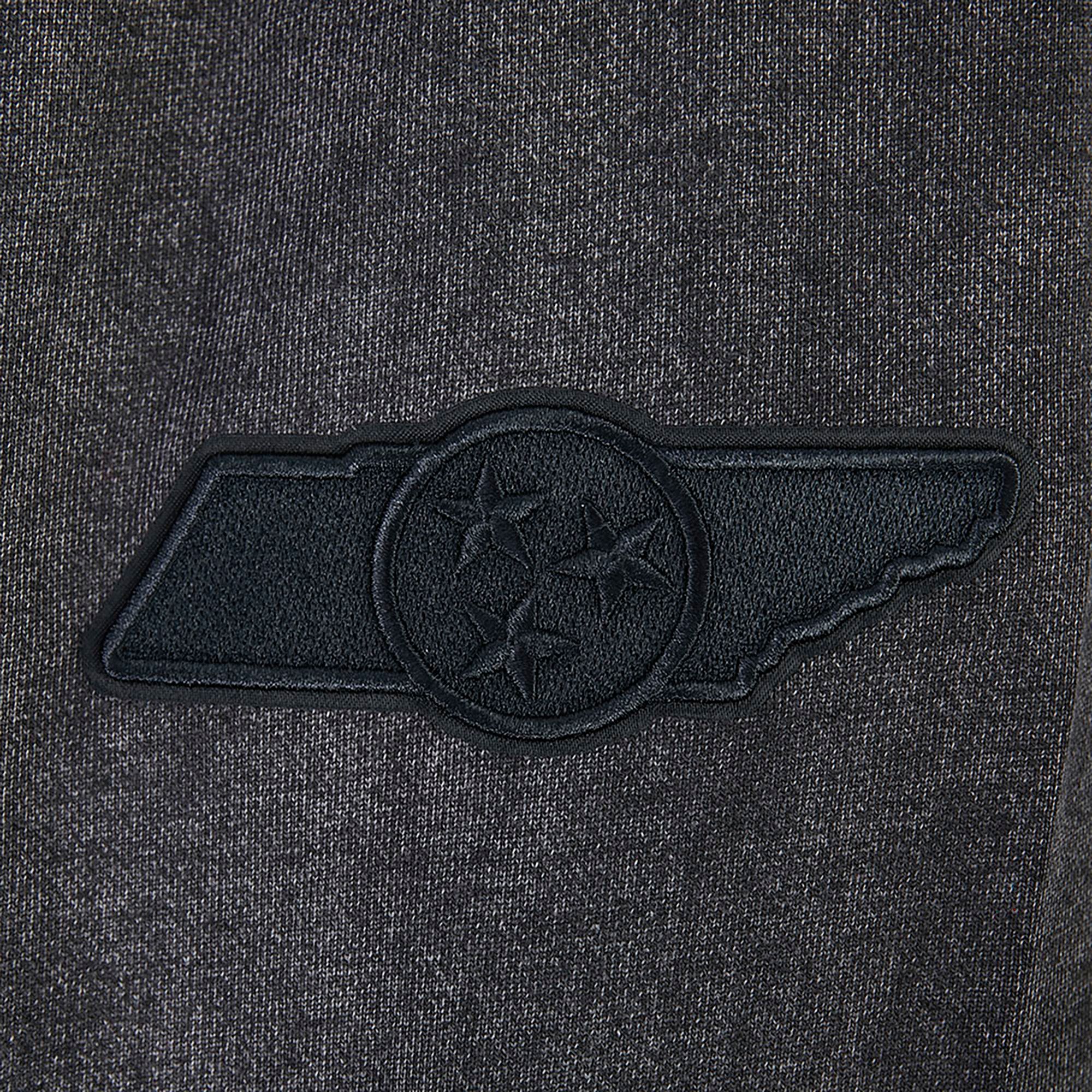 Pro Standard Men's Tennessee Volunteers Washed Black Grey Out Hoodie product image