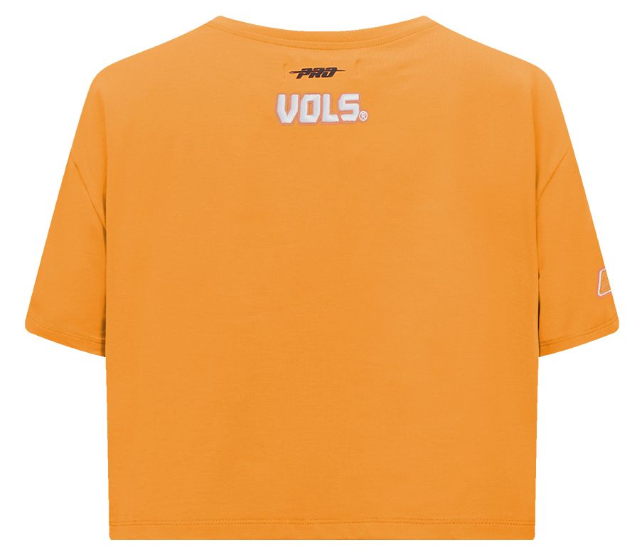 Pro Standard Women's Tennessee Volunteers Tennessee Orange Classic Boxy Crop T-Shirt product image