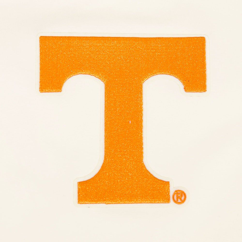 Pro Standard Women's Tennessee Volunteers Eggshell and Black Ringer T-Shirt product image