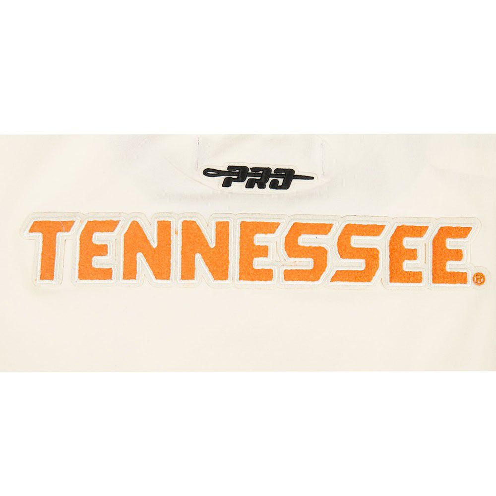 Pro Standard Women's Tennessee Volunteers Eggshell and Black Ringer T-Shirt product image