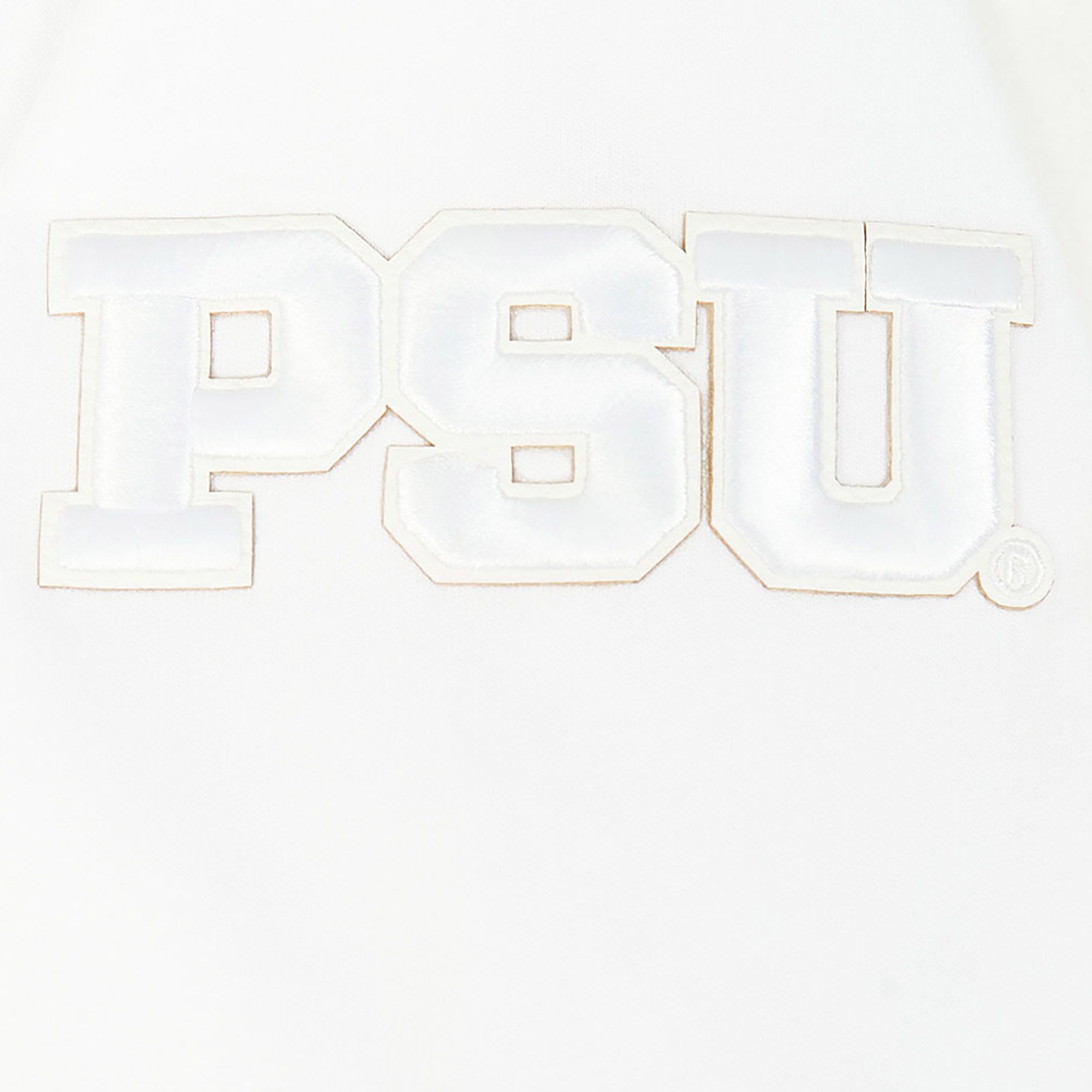 Pro Standard Men's Penn State Nittany Lions White White Out Long Sleeve T-Shirt product image