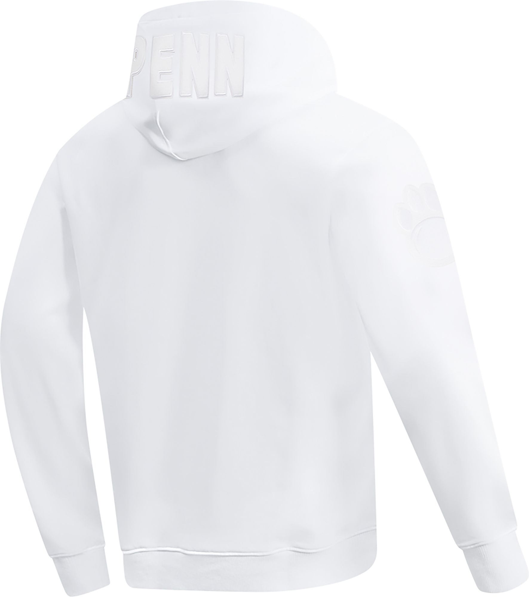 Pro Standard Men's Penn State Nittany Lions White Whiteout Fleece Pullover Hoodie product image