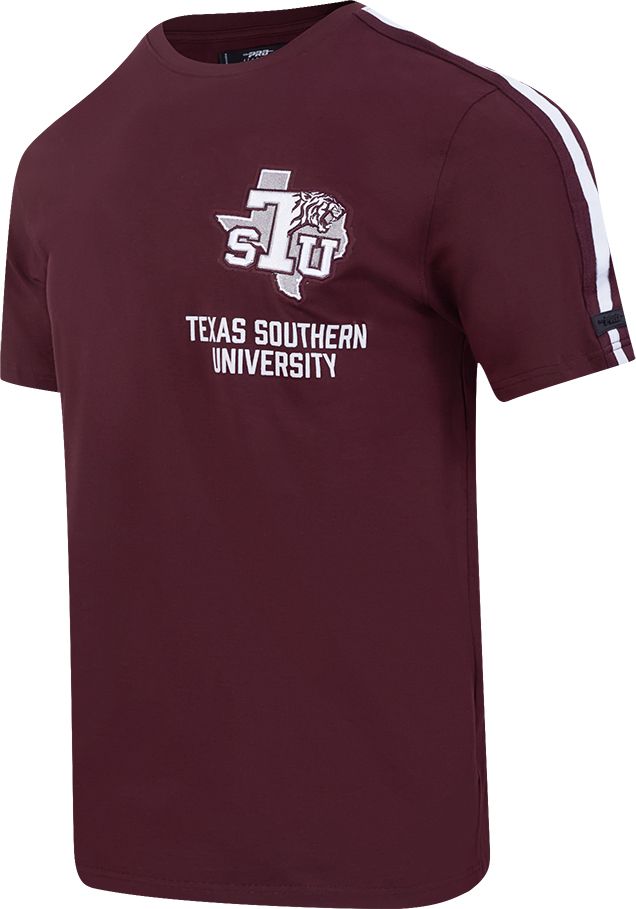 Pro Standard Men's Texas Southern Tigers Maroon Homecoming Short Sleeve T-Shirt product image