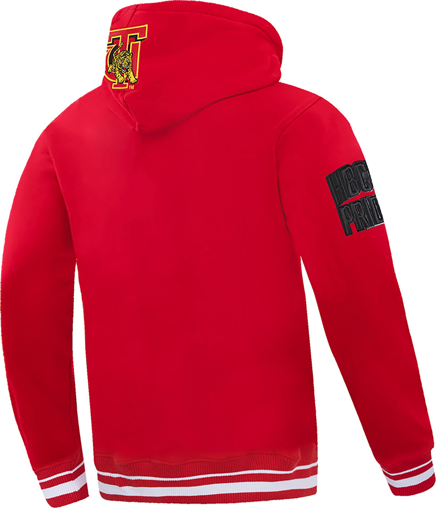 Pro Standard Men's Tuskegee Golden Tigers Red Homecoming Fleece Pullover Hoodie product image